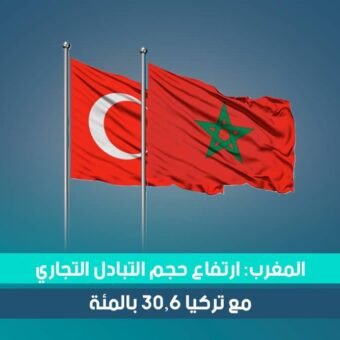 حجم التبادل التجاري بين المغرب وتركيا