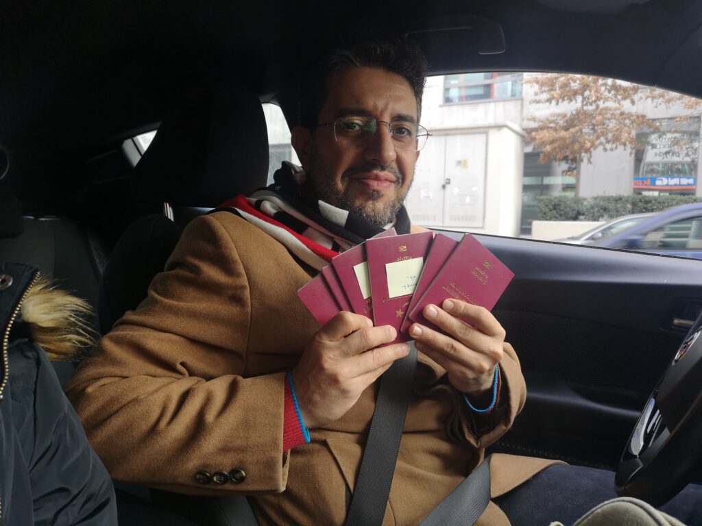 Turkish passports of Gate Istanbul Real Estate's Success Partners
